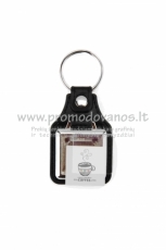 Leather keyring
