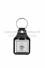 Leather keyring