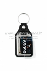 Leather keyring
