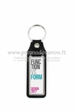 Leather keyring