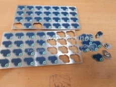 Metaliniai ženkliukai su 3D spauda