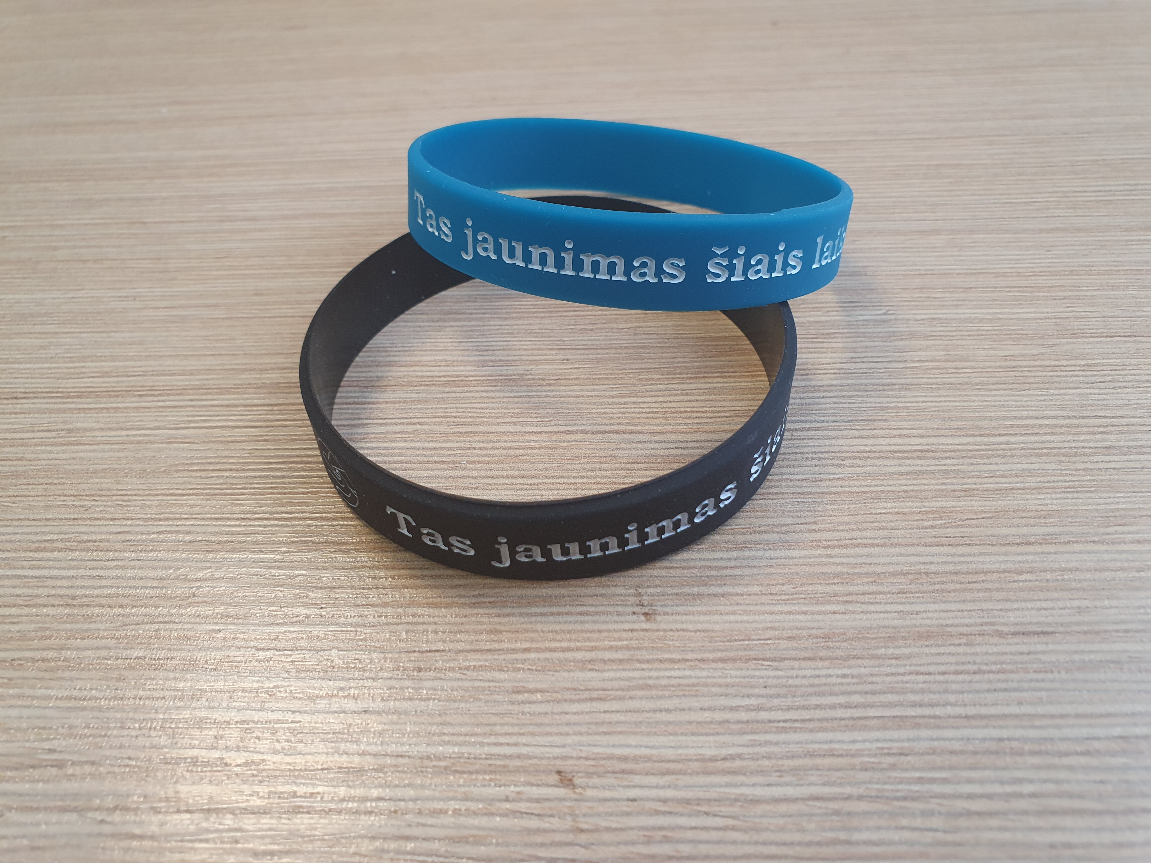 Silicone wristband bracelet