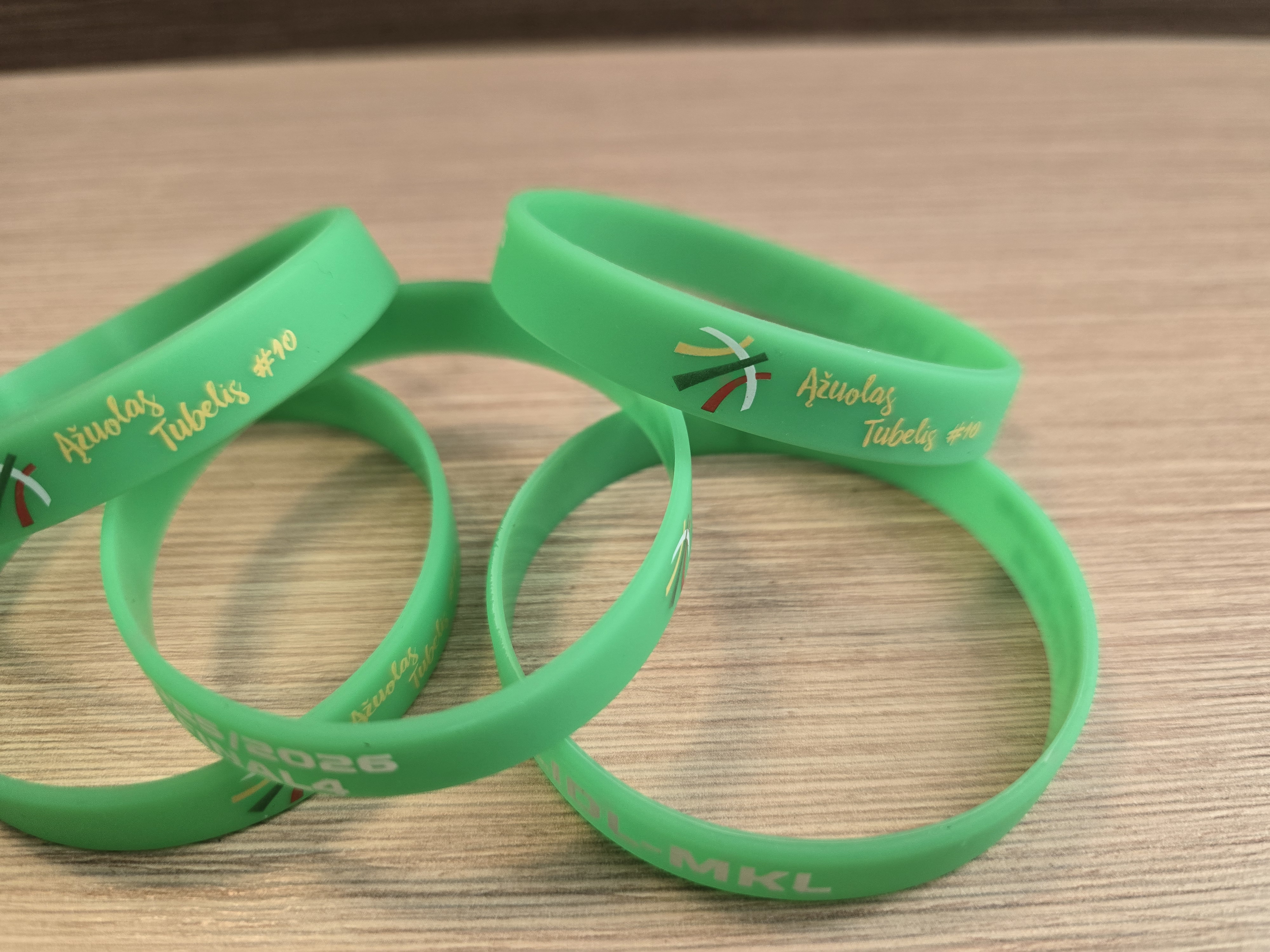 Silicone wristband bracelet