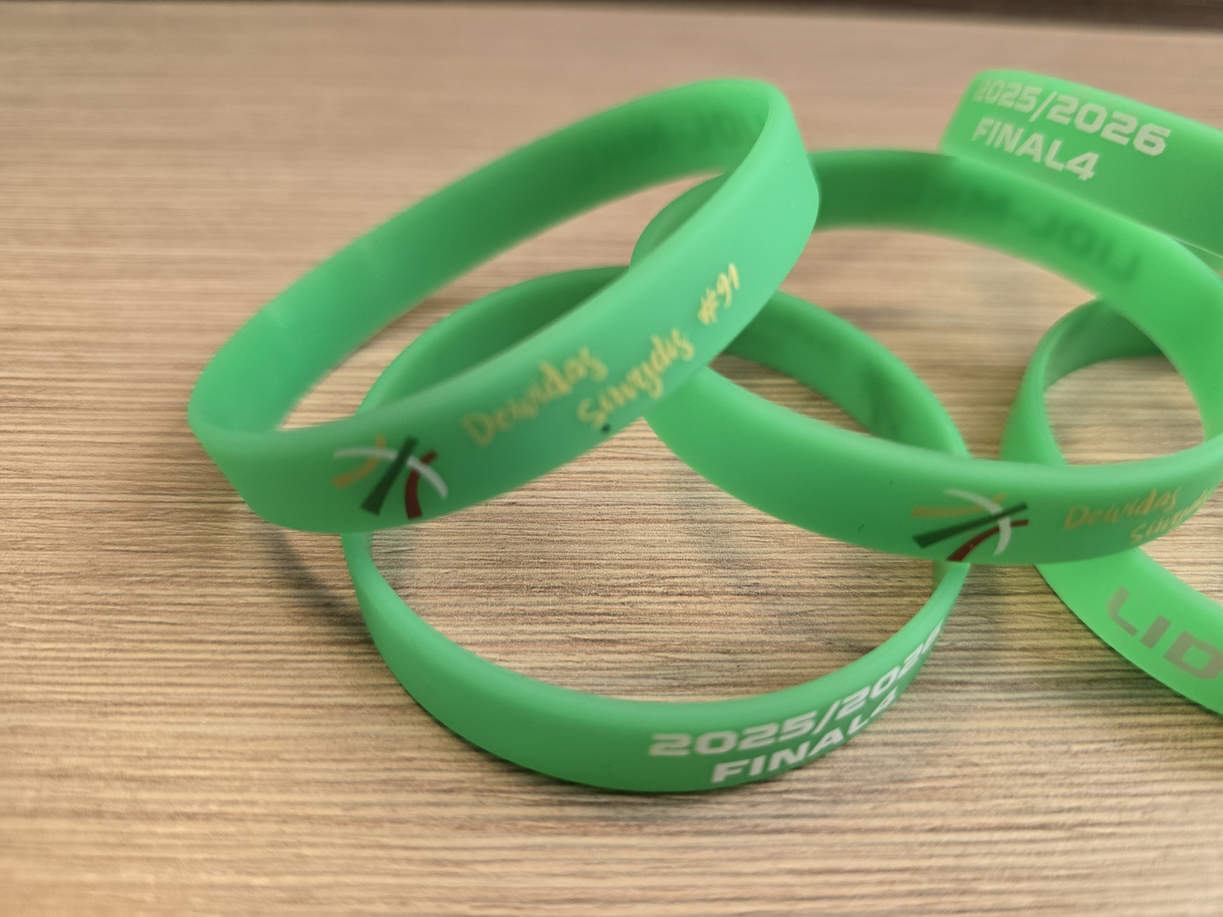 Silicone wristband bracelet