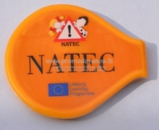 Reflective magnet CLIP
