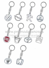Metal keyring Auto