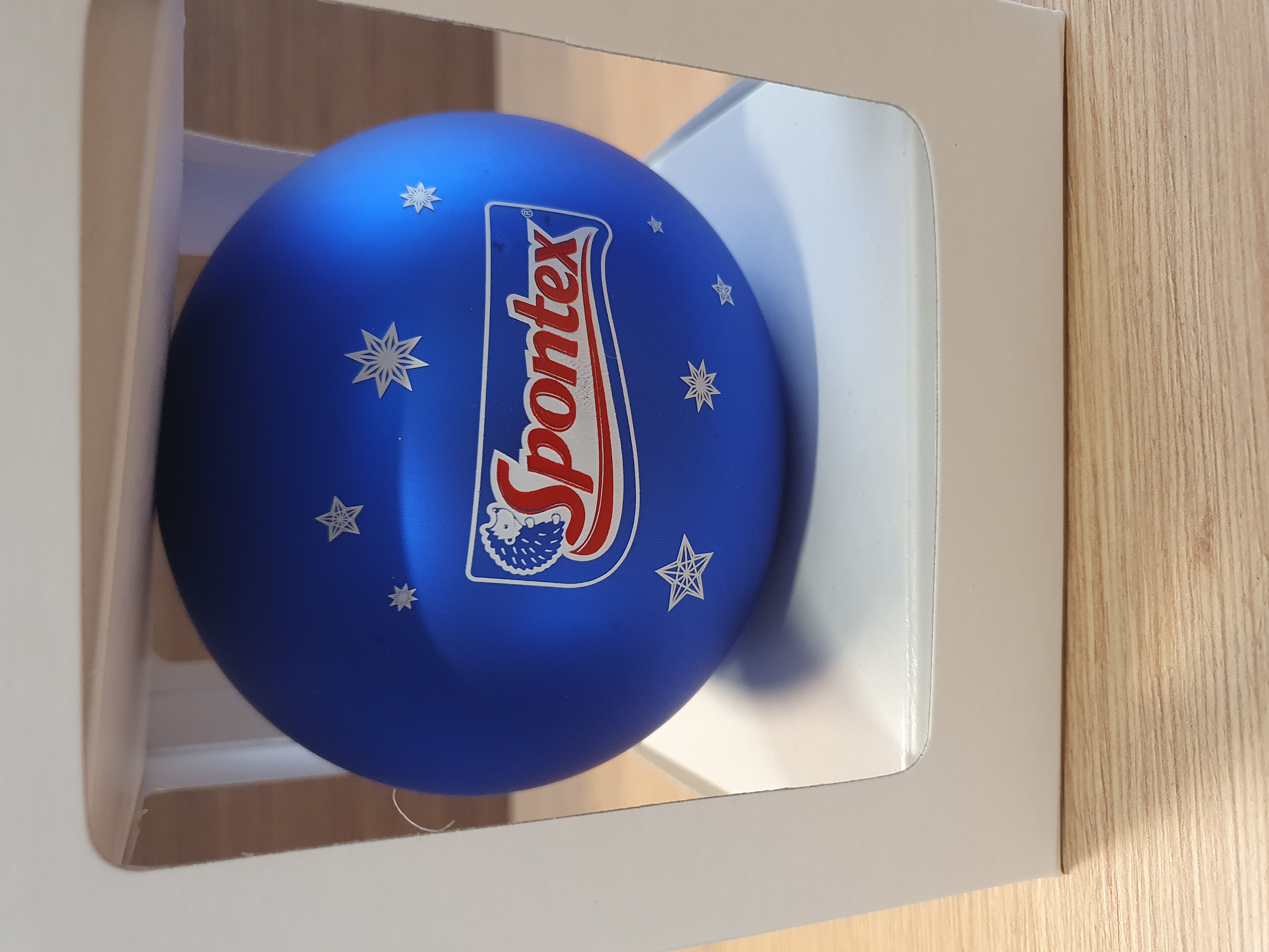 Christmas ball with logo