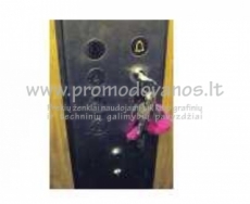 Metal keyring Elevator