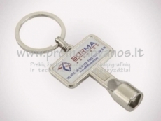 Metal keyring Elevator