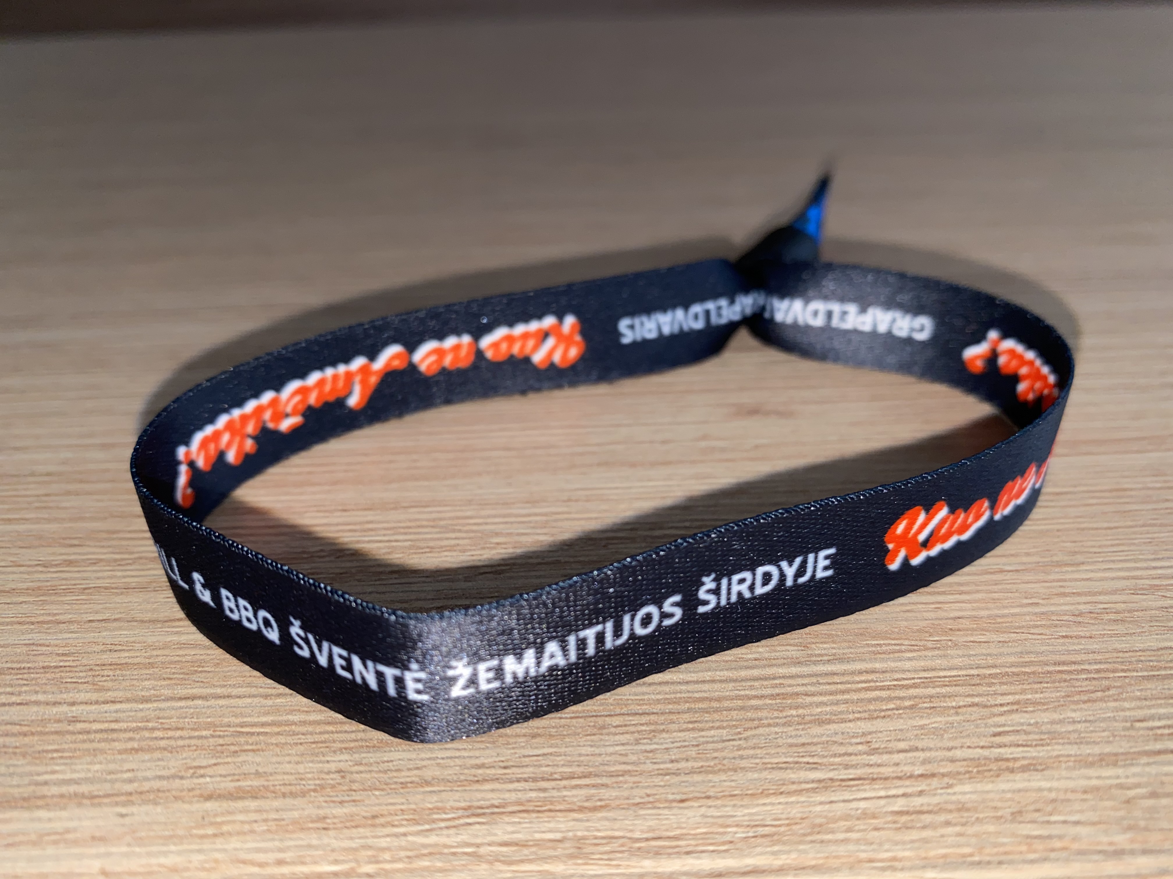 Event wristband