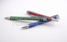 Metall rubberized ballpen ZOE