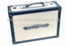 Leather suitcases and boxes