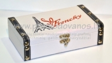 Leather suitcases and boxes
