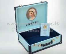 Leather suitcases and boxes