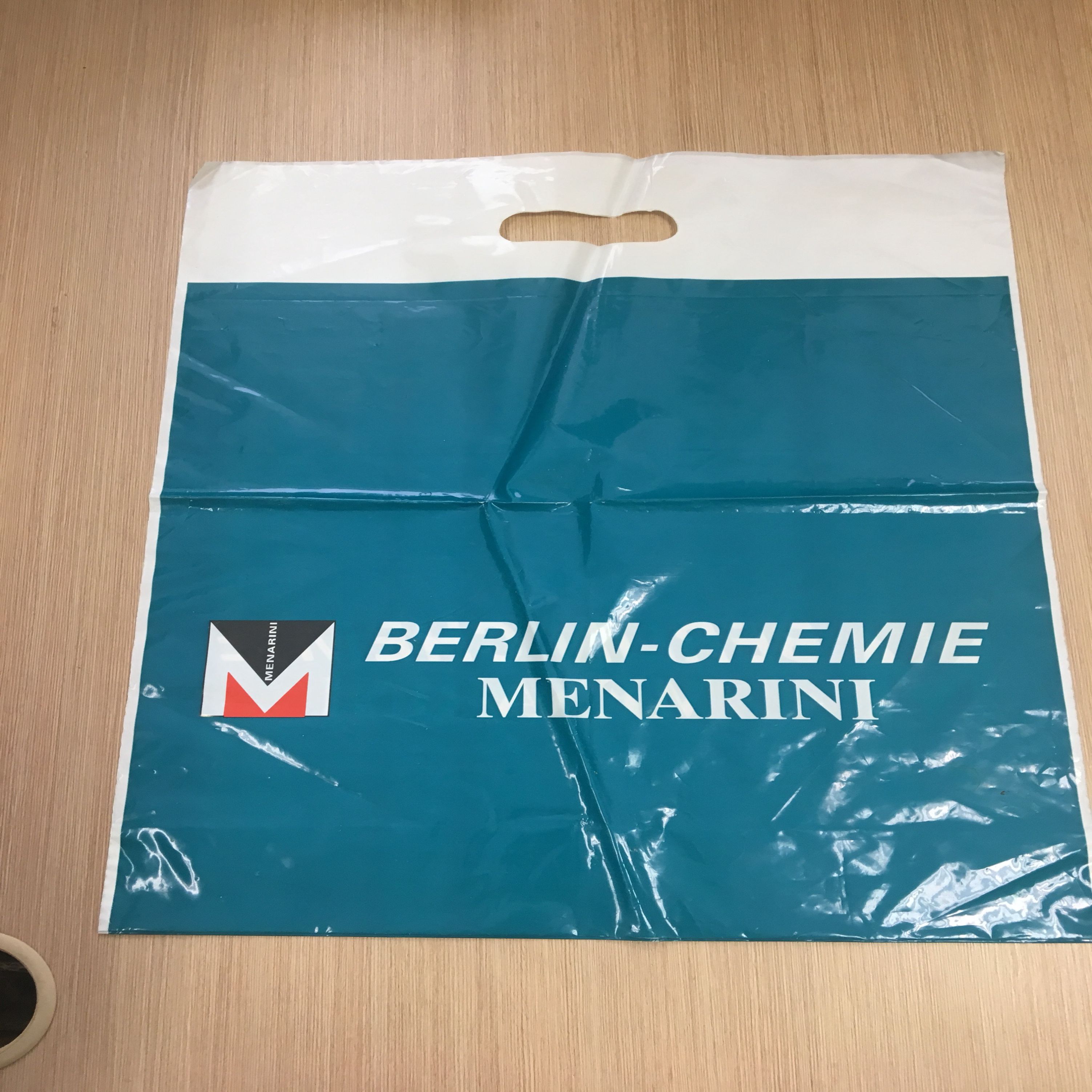 Plastic bag with logo
