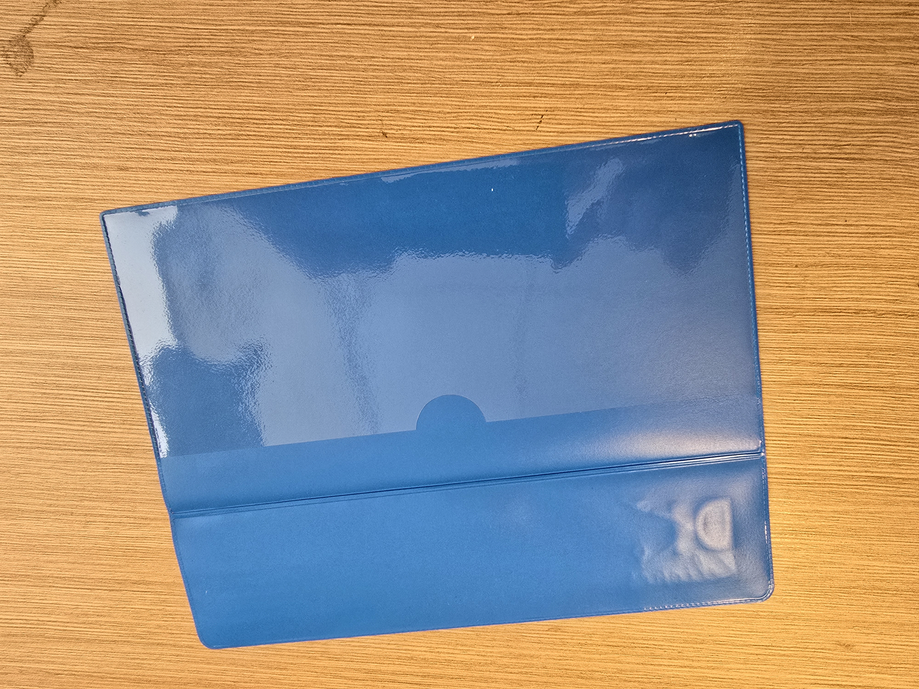 Plastic travel pouch
