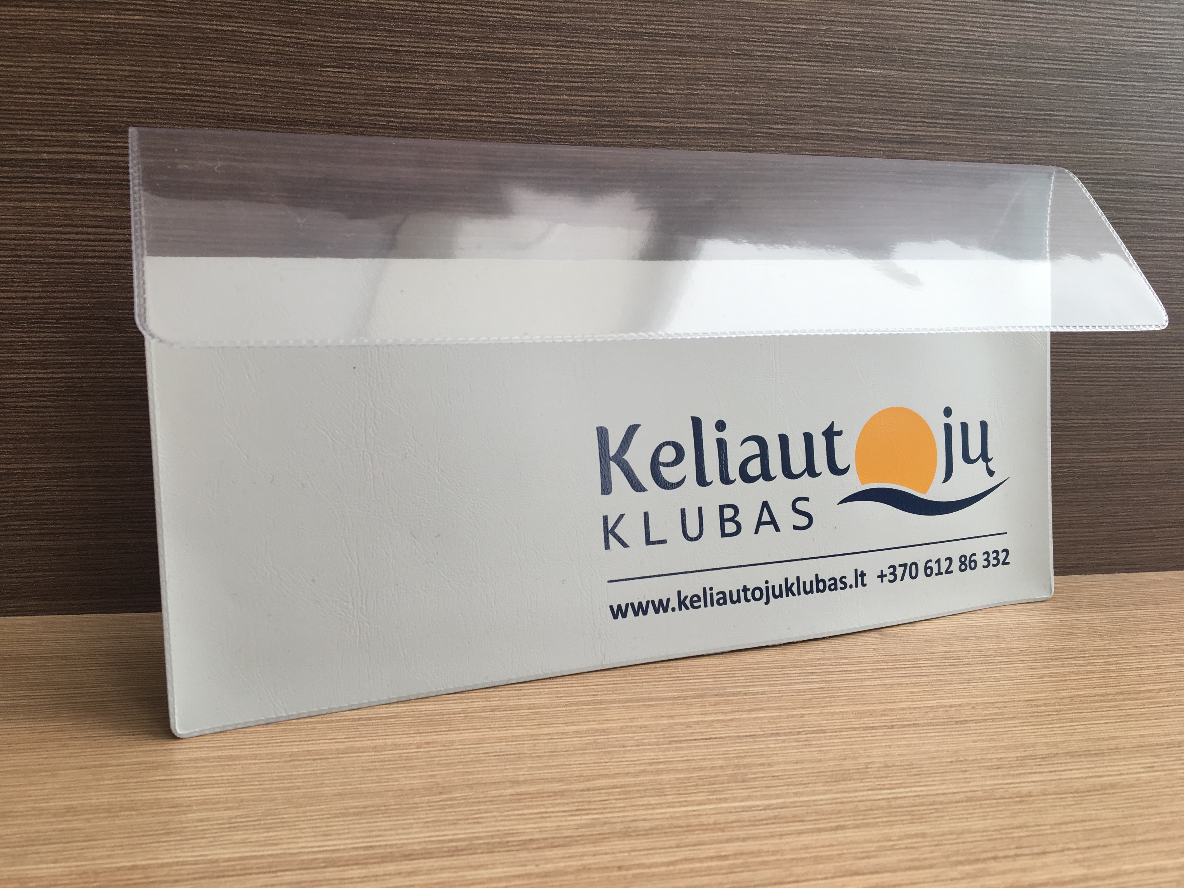 Plastic travel pouch