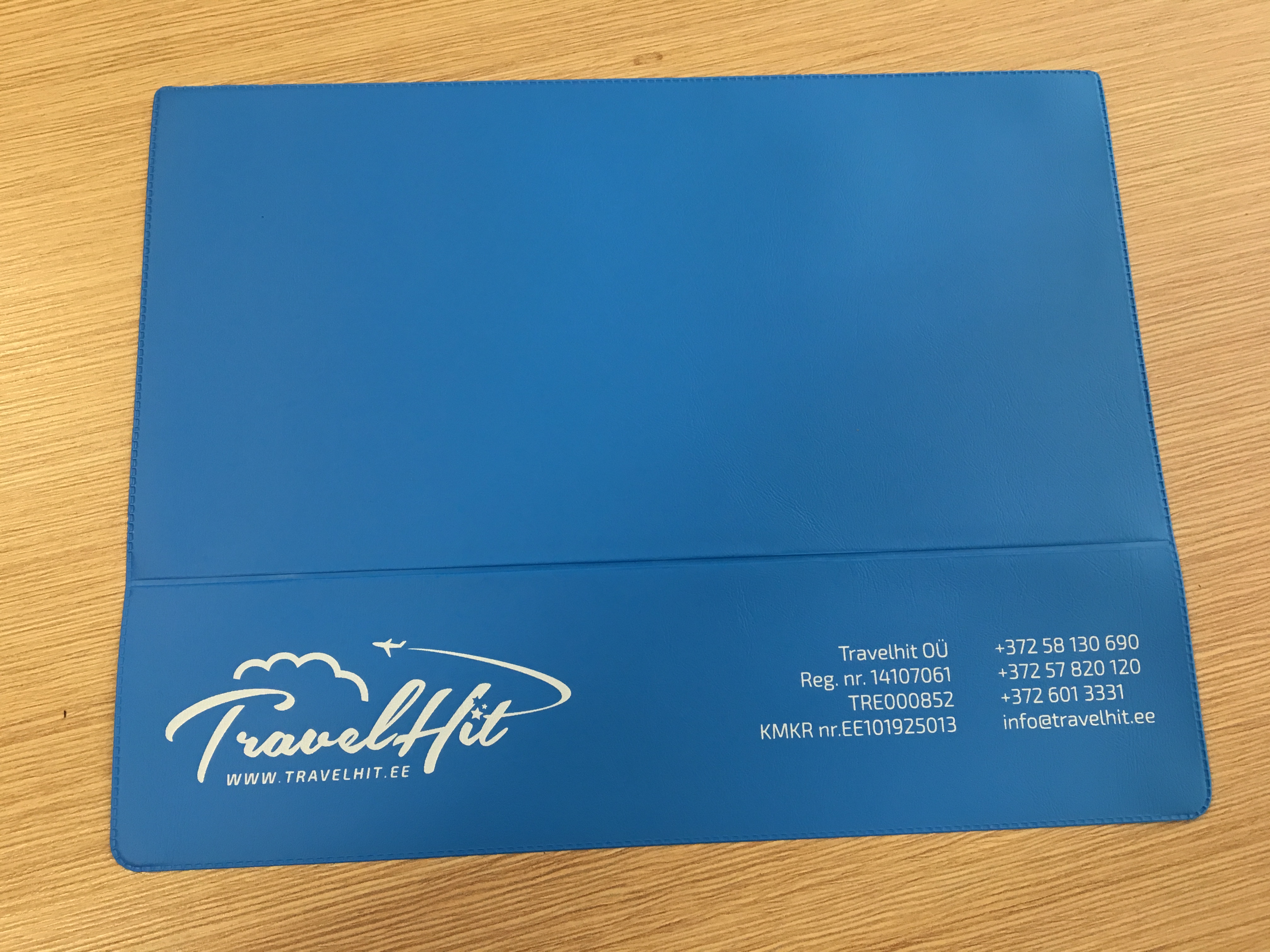 Plastic travel pouch