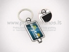 Metal keyring Air