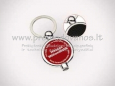 Metal keyring Air
