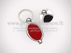 Metal keyring Air