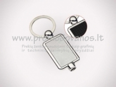 Metal keyring Air