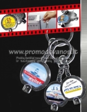 Metal keyring Air