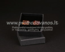 Silver cufflink with amber