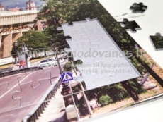 Delionės Puzzle 680x960 mm su dežute