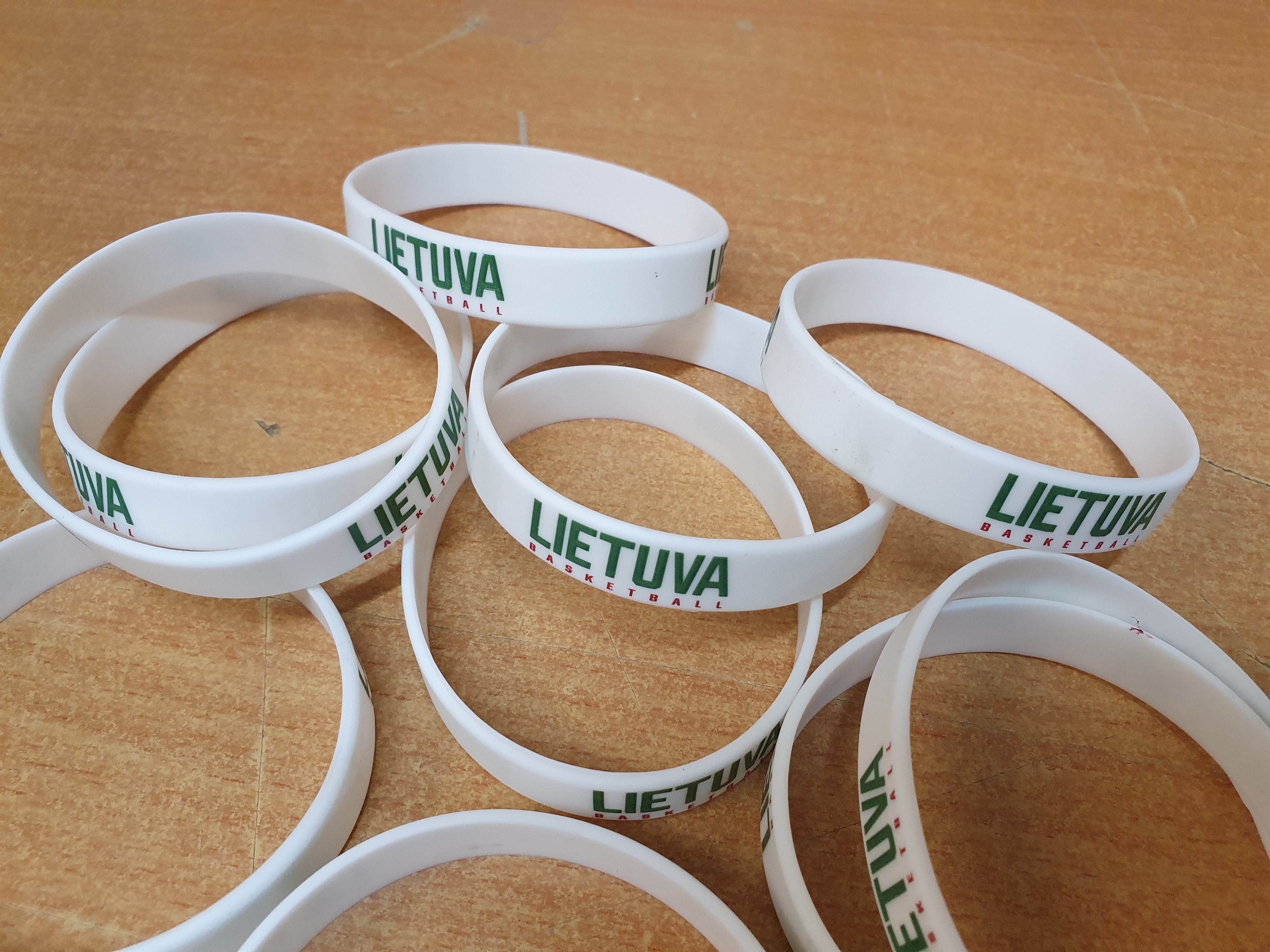 Silicone wristband bracelet