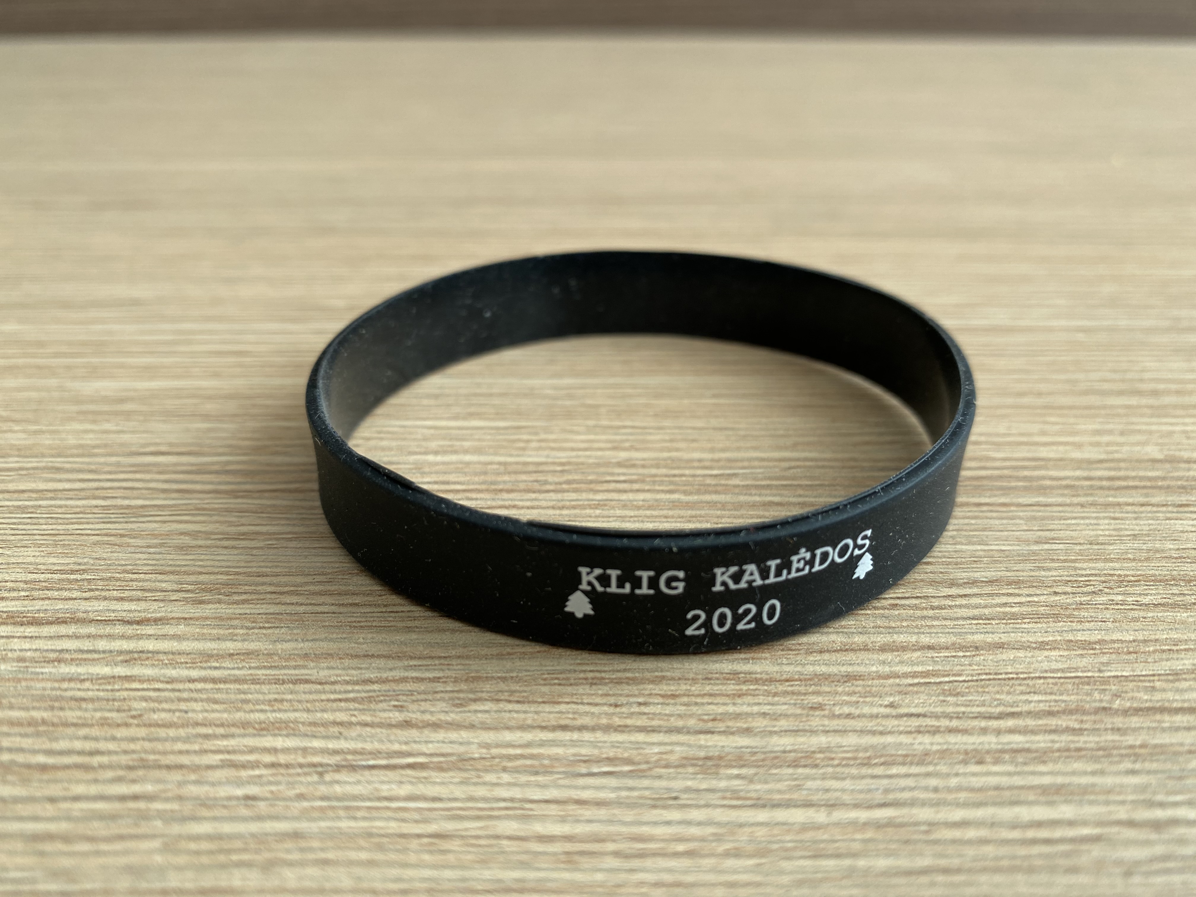 Silicone wristband