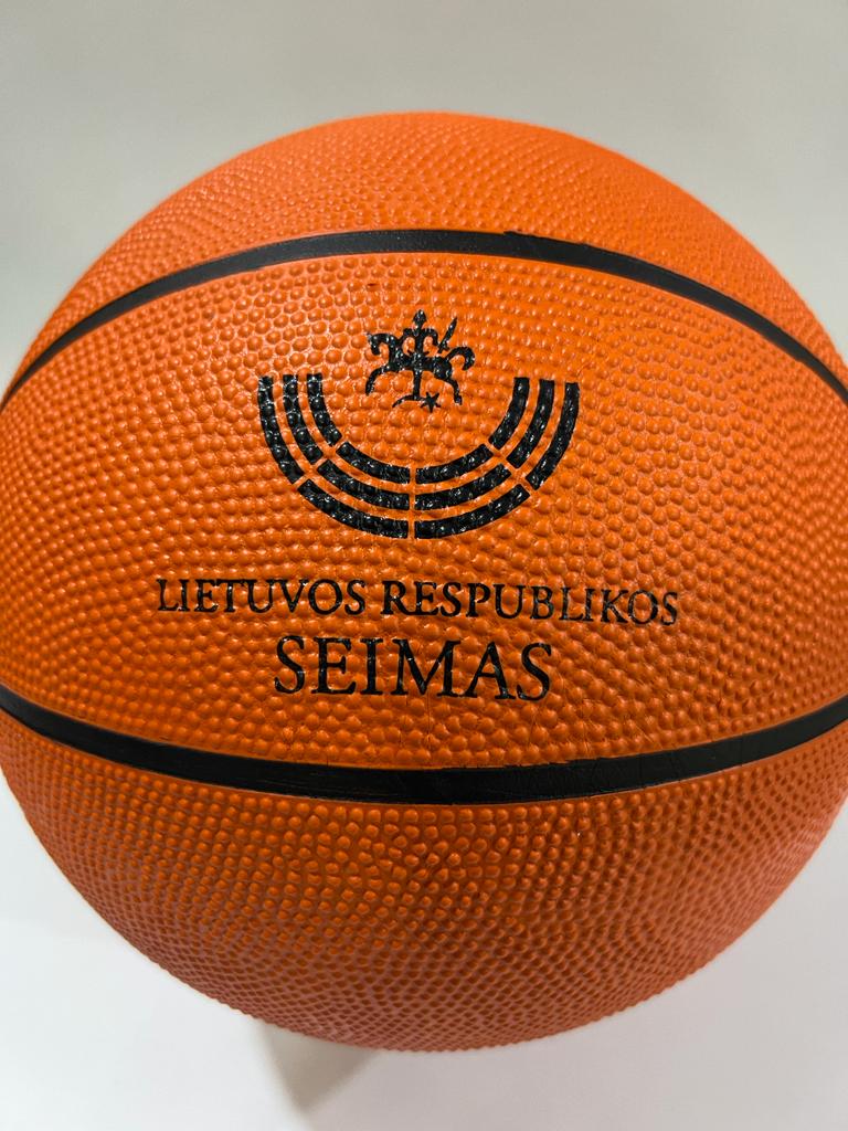 Ball with logo