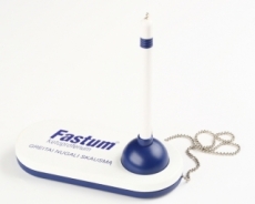 Stand with pen