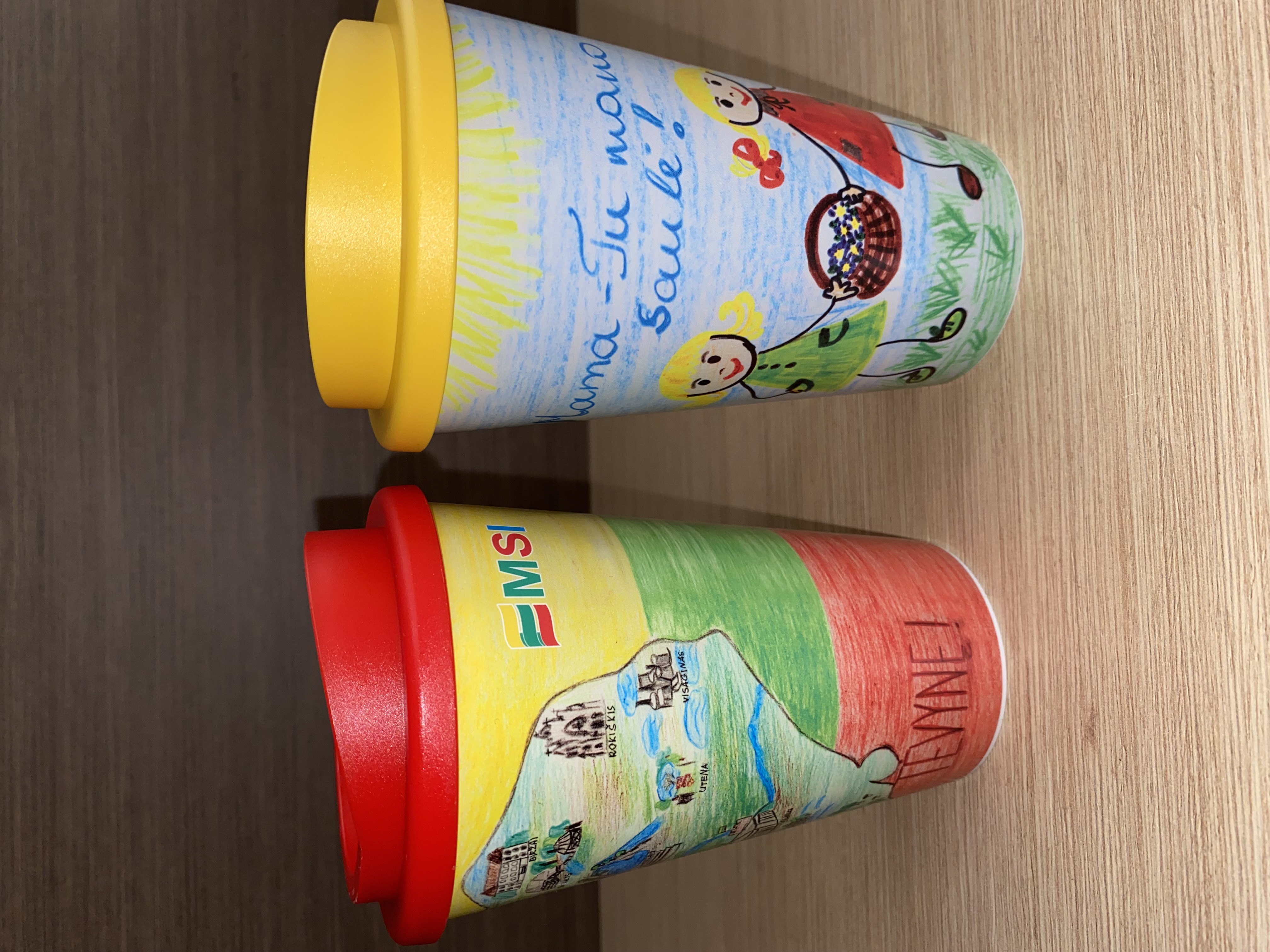 Thermo cup reusable with screw lid