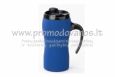 Soft touch thermo mug
