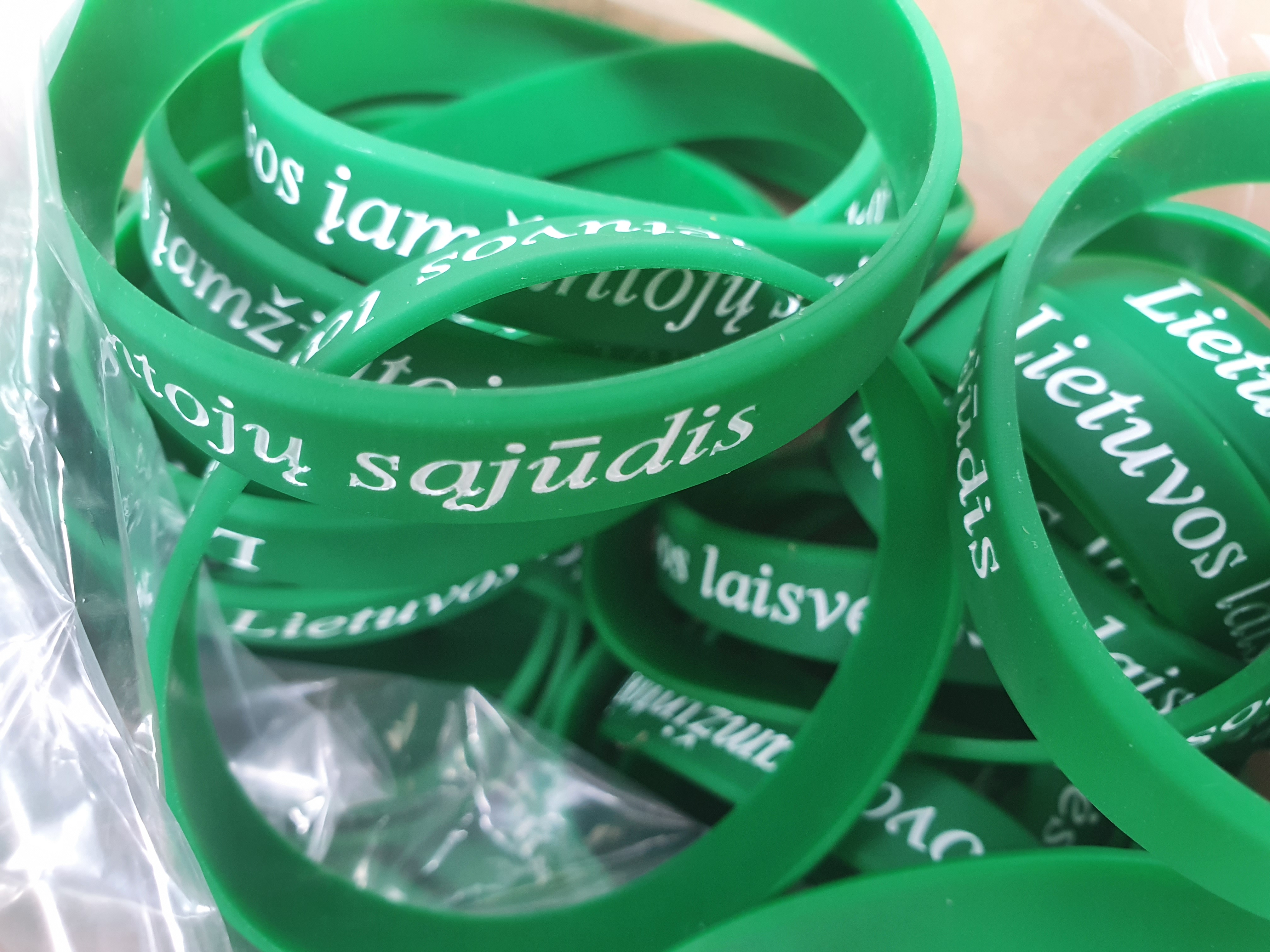 Silicone wristband bracelet