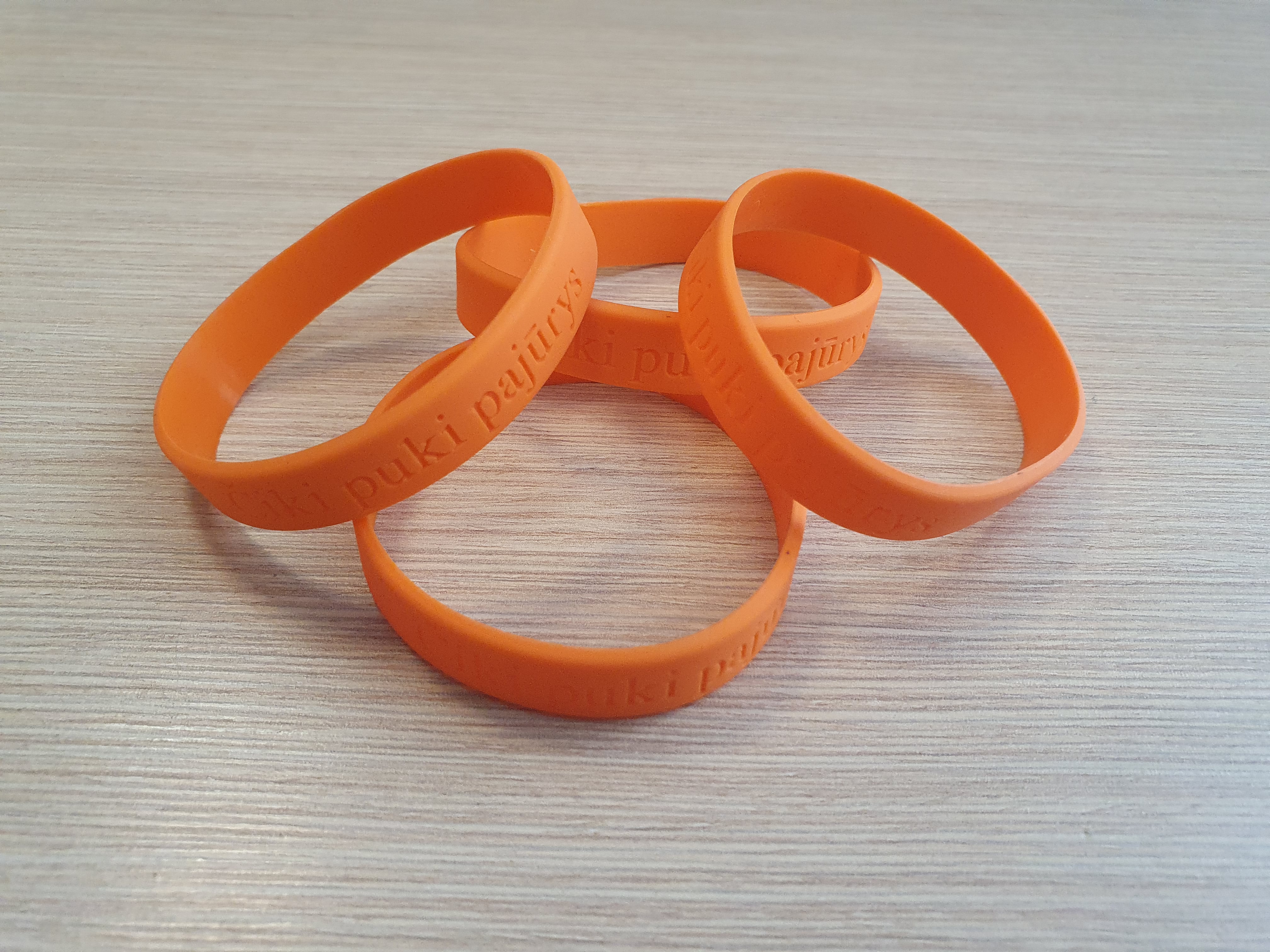 Silicone wristband bracelet