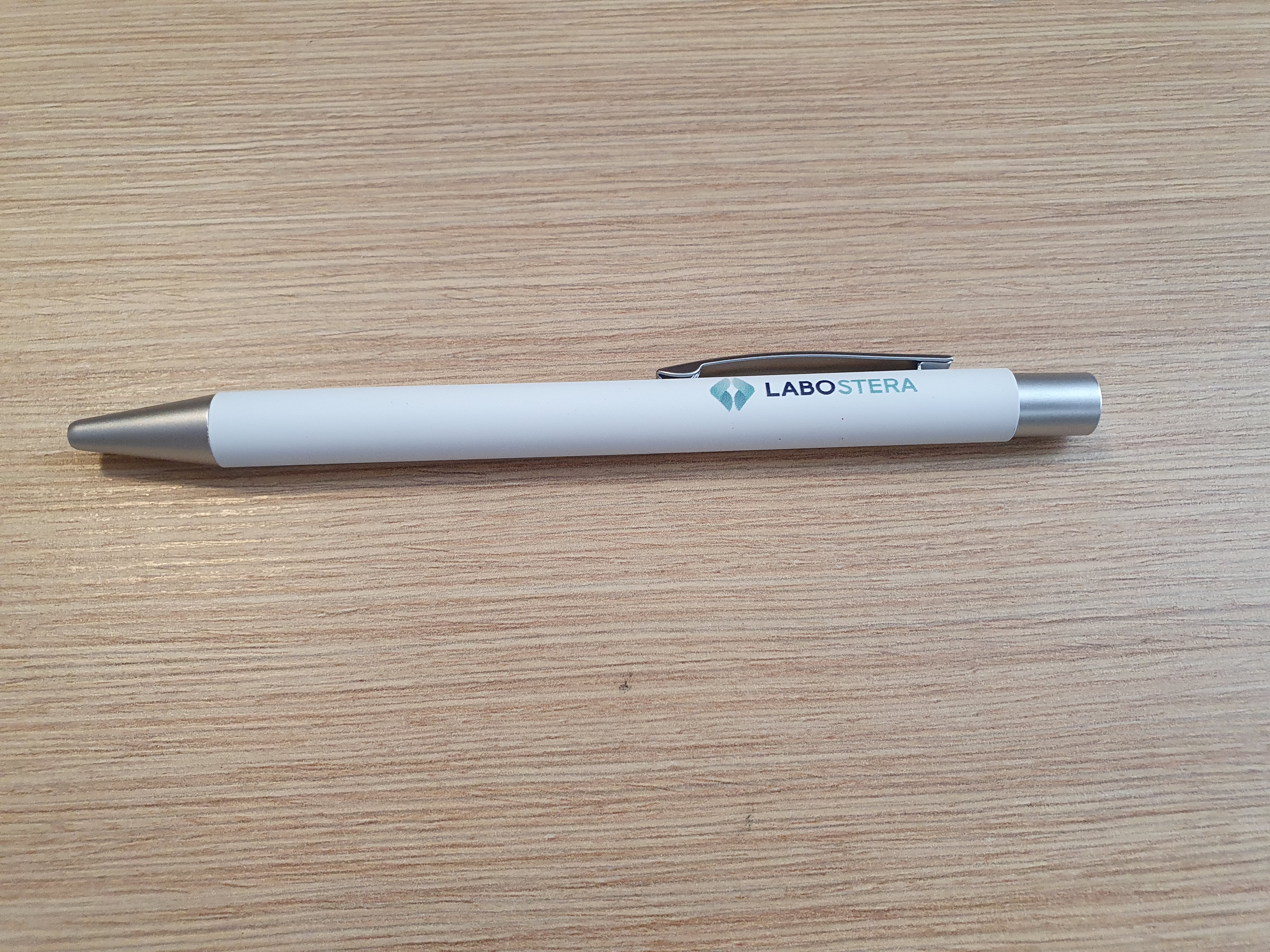 Metall rubberized ballpen ABU