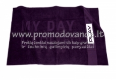 Rankšluosčiai su austu logotipu