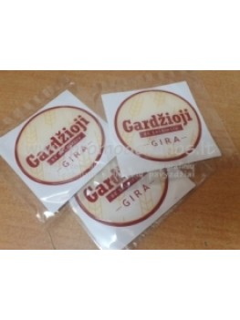 Epoxy doming stickers
