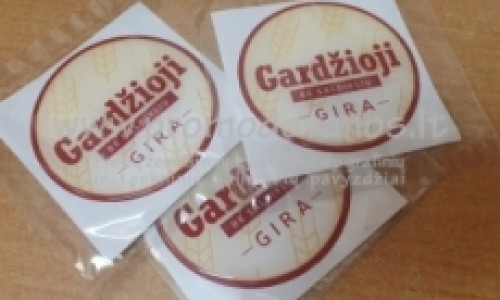 Epoxy doming stickers