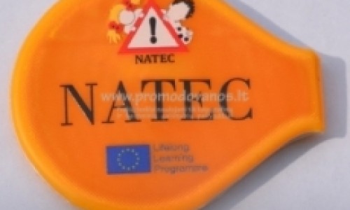 Reflective magnet CLIP