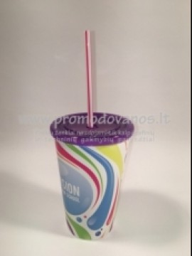 Plastikinis puodelis 350 ml sportfan