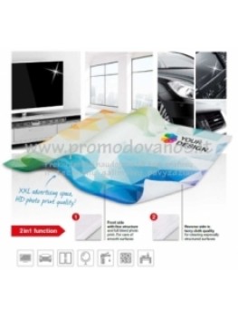 Microfibre cloth 2 in 1