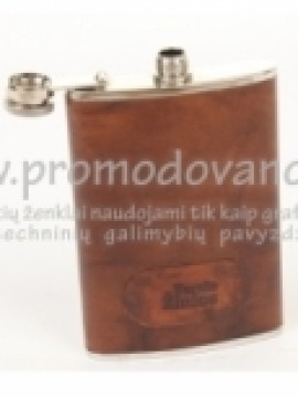 Gertuvė su įspaustu logotipu