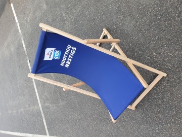 Reklaminiai sežlongai ir kėdės