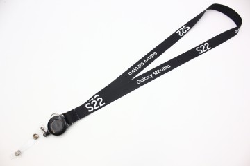 Kaklajuostės su spauda 20mm pločio, au įsiūta rite