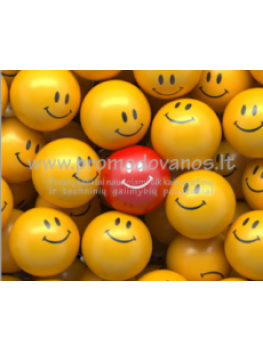 The balls are soft and plastic