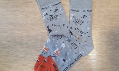 Socks with logo