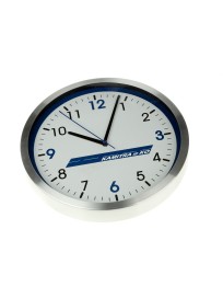 Wall clock aluminum